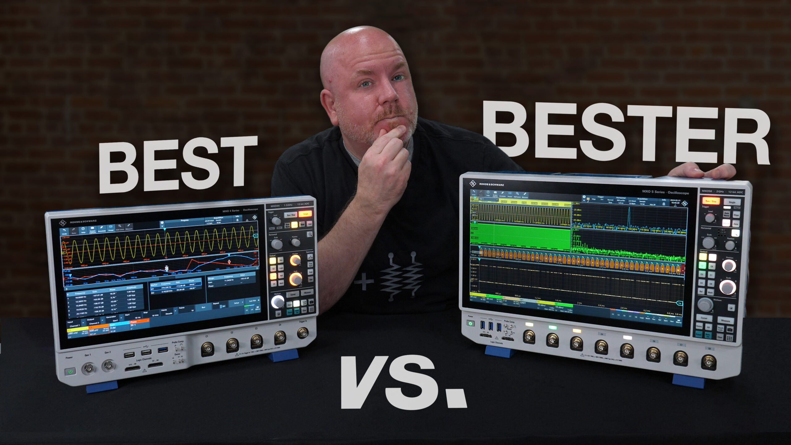 Rohde and Schwarz MXO5 Hands-On – AddOhms by Bald Engineer